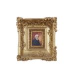 British, 19th Century, A Portrait miniature of Sir Thomas Hatton, 1st Barnet of Long Stanton,