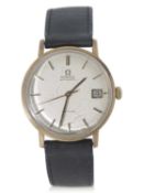 Gents third quarter of 20th century Omega Automatic de Ville wrist watch with gold hands to a