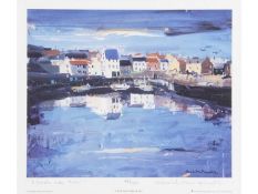 Hamish MacDonald DA PAI (British, 1935-2008), Clouds Over Crail, Limited edition print, signed and