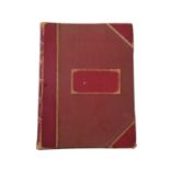 English School, 19th Century, A large sketchbook belonging to the Hunt family, containing finely