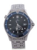 Gents first quarter of 21st century stainless steel cased Seamaster professional diver wrist watch -