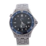 Gents first quarter of 21st century stainless steel cased Seamaster professional diver wrist watch -