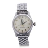 Gents third quarter of 20th century stainless steel cased Tudor Oyster Royale wrist watch, having