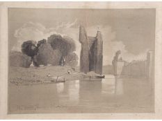 After John Sell Cotman (British, 1782-1842) The Devil's Tower Norwich, Oct 1841, by Miles Edmund