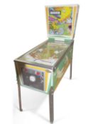 D Gottlieb & Co, Northlake, Illinois, a Gottlieb Big Hit pinball machine with drop targets,