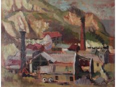 Clifford Fishwick (British 1923-1997) Holyhead Quarries, 1951. *Clifford Fishwick was closely