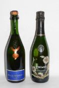 1 bt NV Harrods Blanc de Blancs Brut; t/w 1 bt NV Benoit Tassin Blanc de Blancs (2)