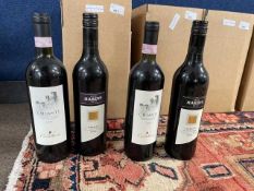 Four asstd bottles n/v Wine