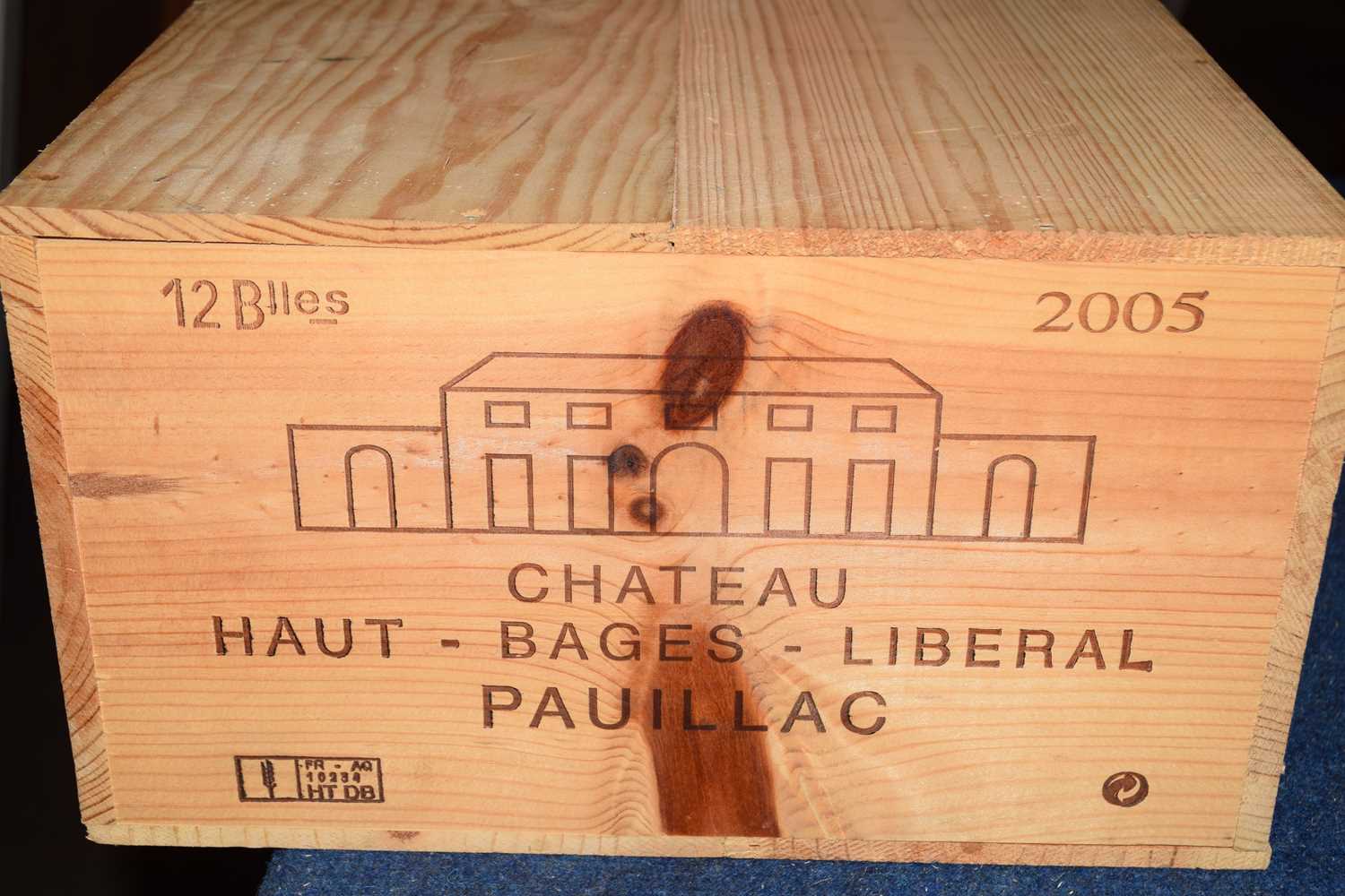 12 bt Ch Haut Bages Liberal Pauillac 2005