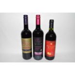 Three bottles of Mulled Wines: 1 bt Mulled Wine Old Friendship 1 bt Mulled Wine 1 bt Premium