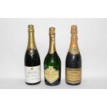 1 bt n/v Bollinger Champage, t/w two further sparkling Wines
