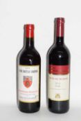 1 bt 1979 Vieux Ch Chauvin, Grand Cru, St Emilion, t/w 1 bt 2013 Cuvee de Vicomte, Vin de Pays