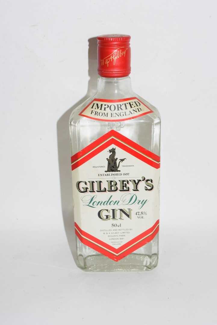 1 bt Gilbeys London Dry Gin - 47.5% (50cl