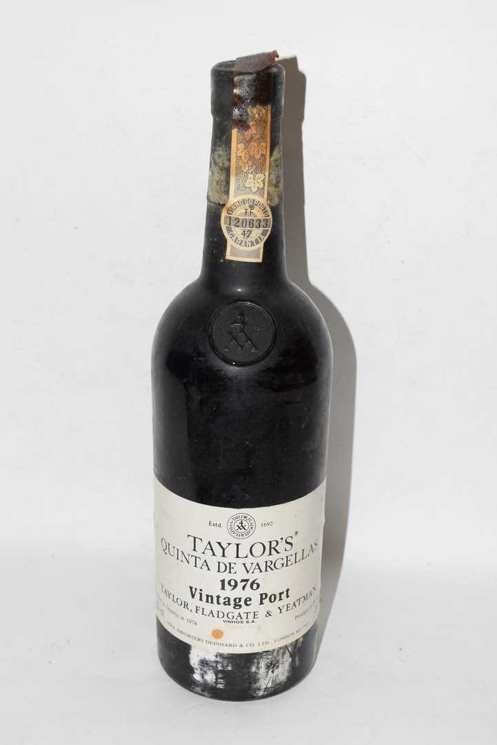 One bottle 1976 Taylors vintage Port