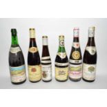 Collection of assorted German wines, comprising: 1 bt 1986 Baden Bereich Spatburgunder Kabinett 1