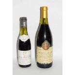 1 bt 1989 Monthelie Tastevinage; t/w 1 hlf 1986 Cotes de Nuits Villages, Mommesin (2)