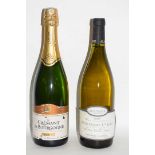 1 bt 2009 Montagny 1er Cru Vieille Vignes, Aladame; t/w 1 bt NV Cremant de Bourgogne (2)