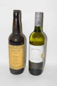 1 bt Manzanilla Dry Sherry (Gold Medal Winner); t/w 1 bt Kim Bridge Fino Sherry (2)