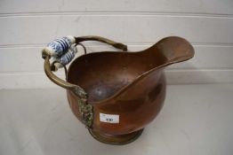 COPPER COAL BUCKET