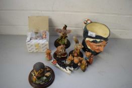 MIXED LOT TO INCLUDE ROYAL DOULTON CHARACTER JUG 'GRANNY' TOGETHER WITH FURTHER ROYAL DOULTON