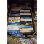 ONE BOX OF PAPERBACK BOOKS