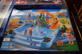 PLAYMOBIL SWIMMING POOL AND ACCESSORIES