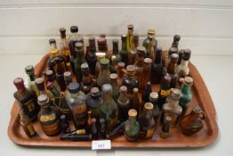 COLLECTION OF VARIOUS MINIATURE BOTTLES OF SPIRITS