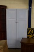 PAINTED DOUBLE DOOR WARDROBE