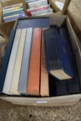 ONE BOX MIXED RECORDS AND CHARLES DICKENS BOOKS