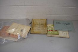 PACKET CONTAINING VARIOUS BOOKLETS OF RAILWAY INTEREST TO INCLUDE THE BRITISH LOCOMOTIVE SHED