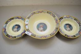 COLLECTION OF BOWLS DECORATED 'MY LADY FRUITS' PATTERN