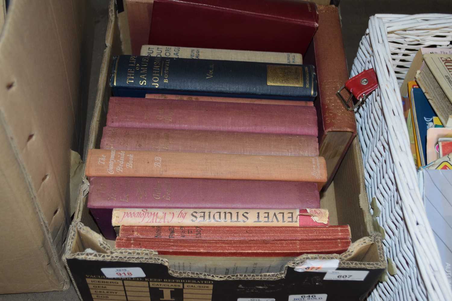 BOX OF MIXED BOOKS