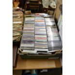 BOX OF LARGE QUANTITY OF CDS