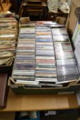 BOX OF LARGE QUANTITY OF CDS