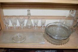 MIXED LOT OF DRINKING GLASSES ETC