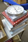 QUANTITY OF BOXED WALL CLOCKS