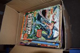 BOX OF MARVEL COMICS