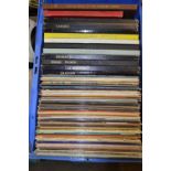 BOX CONTAINING RECORDS INCLUDING BOXED OPERA SETS