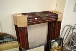 FIVE LARGE WOODEN MODERN PICTURE FRAMES