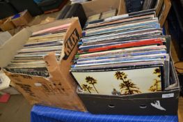 TWO BOXES CONTAINING LARGE QTY OF LP RECORDS