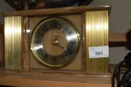 SMITHS QUARTZ MANTEL CLOCK