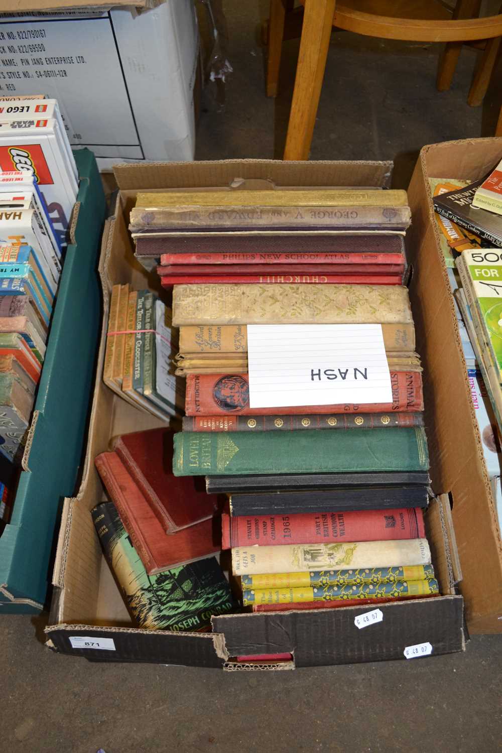 BOX OF MIXED BOOKS