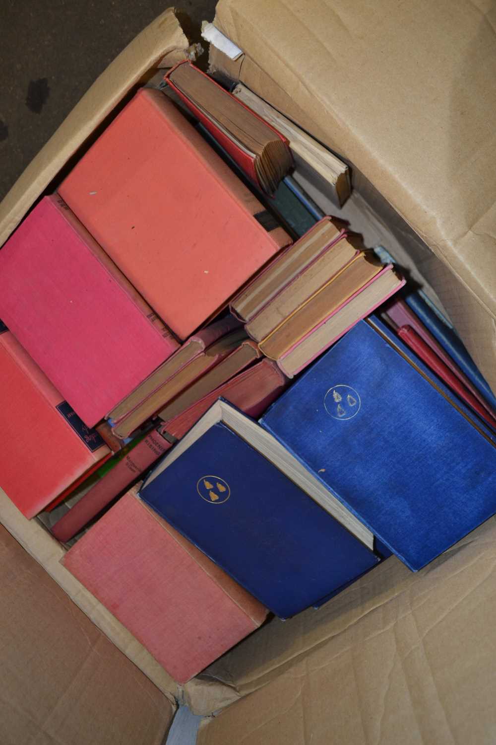 BOX OF VINTAGE BOOKS