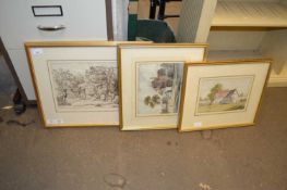 THREE FRAMED PICTURES