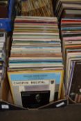 BOX OF RECORDS, MOSTLY CLASSICAL