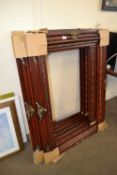 FIVE LARGE MODERN WOODEN PICTURE FRAMES