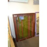 GLAZED WALL DISPLAY CABINET