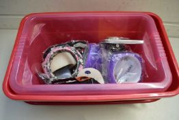 BOX OF MODERN COSTUME JEWELLERY