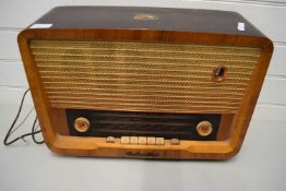 VINTAGE HMV WOODEN CASED RADIO