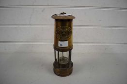 BRASS MINERS LAMP 'THOMAS & WILLIAMS'